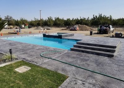 concrete pool