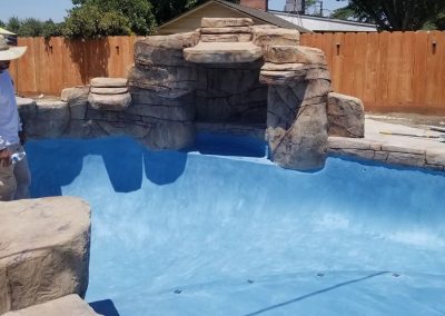 pool construction