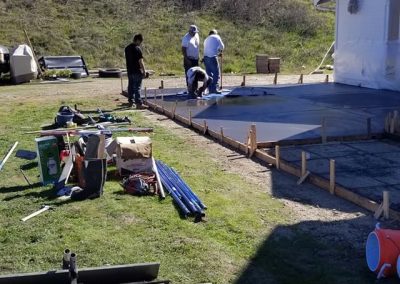 concrete floor