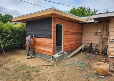 Bathroom addition in california