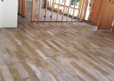 Simulated Wood Plank for underground house Scott_s Valley